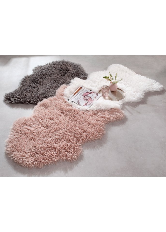 Waschbares Hochflor Lammfell Synthetisch