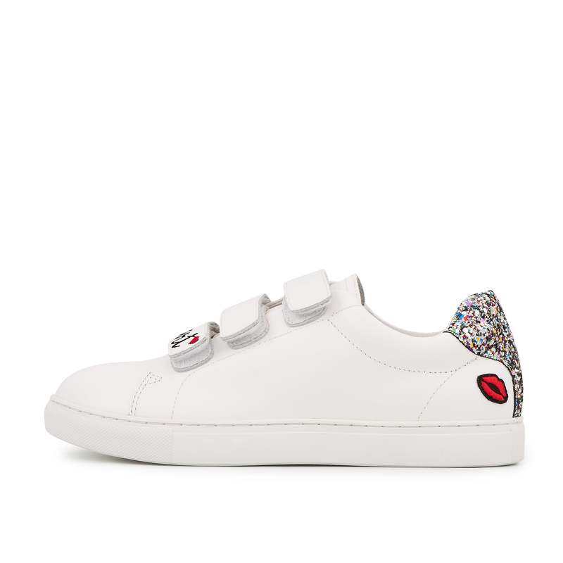 Baskets en cuir Edith sweet heart