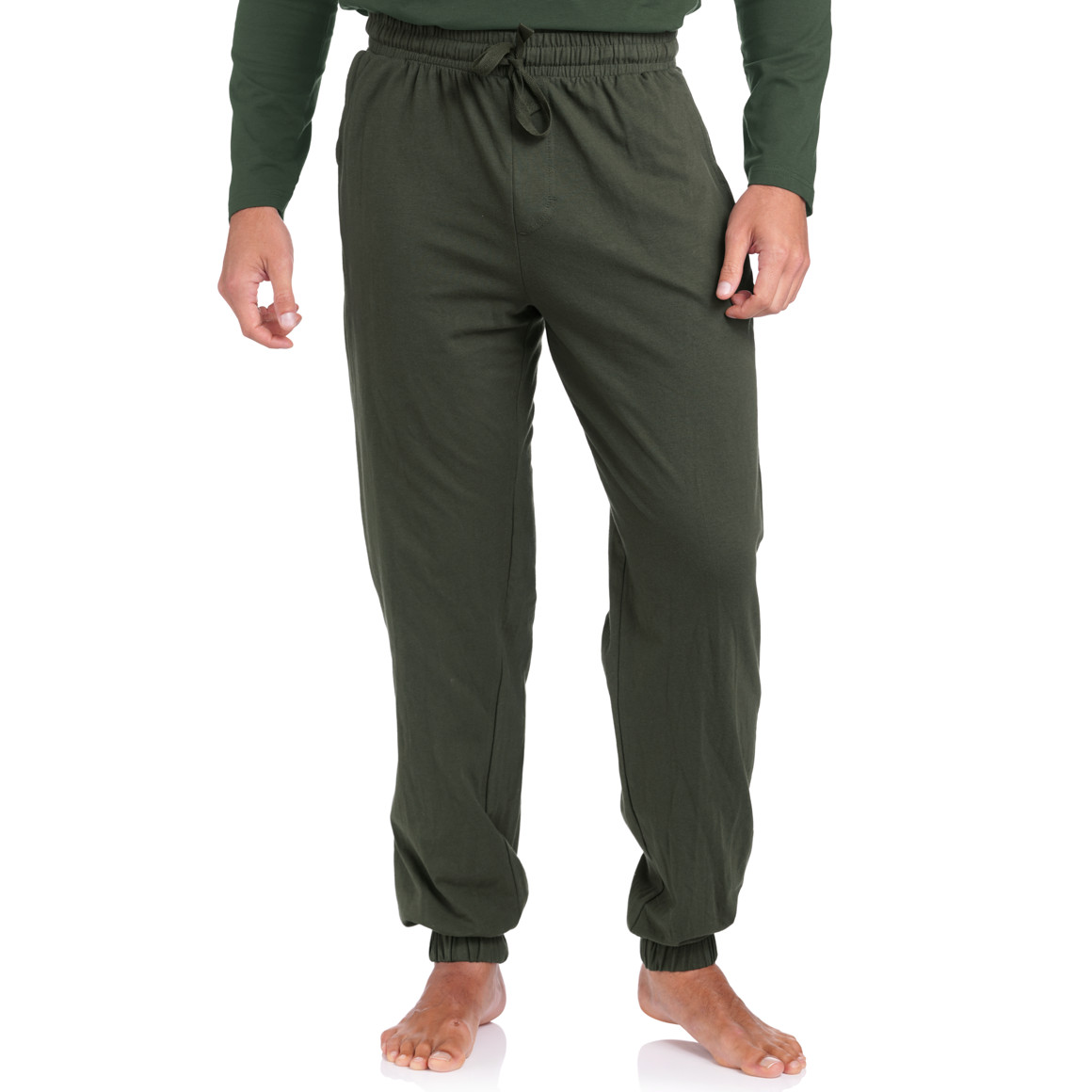 Herren Pyjamahose mit Tunnelzug
