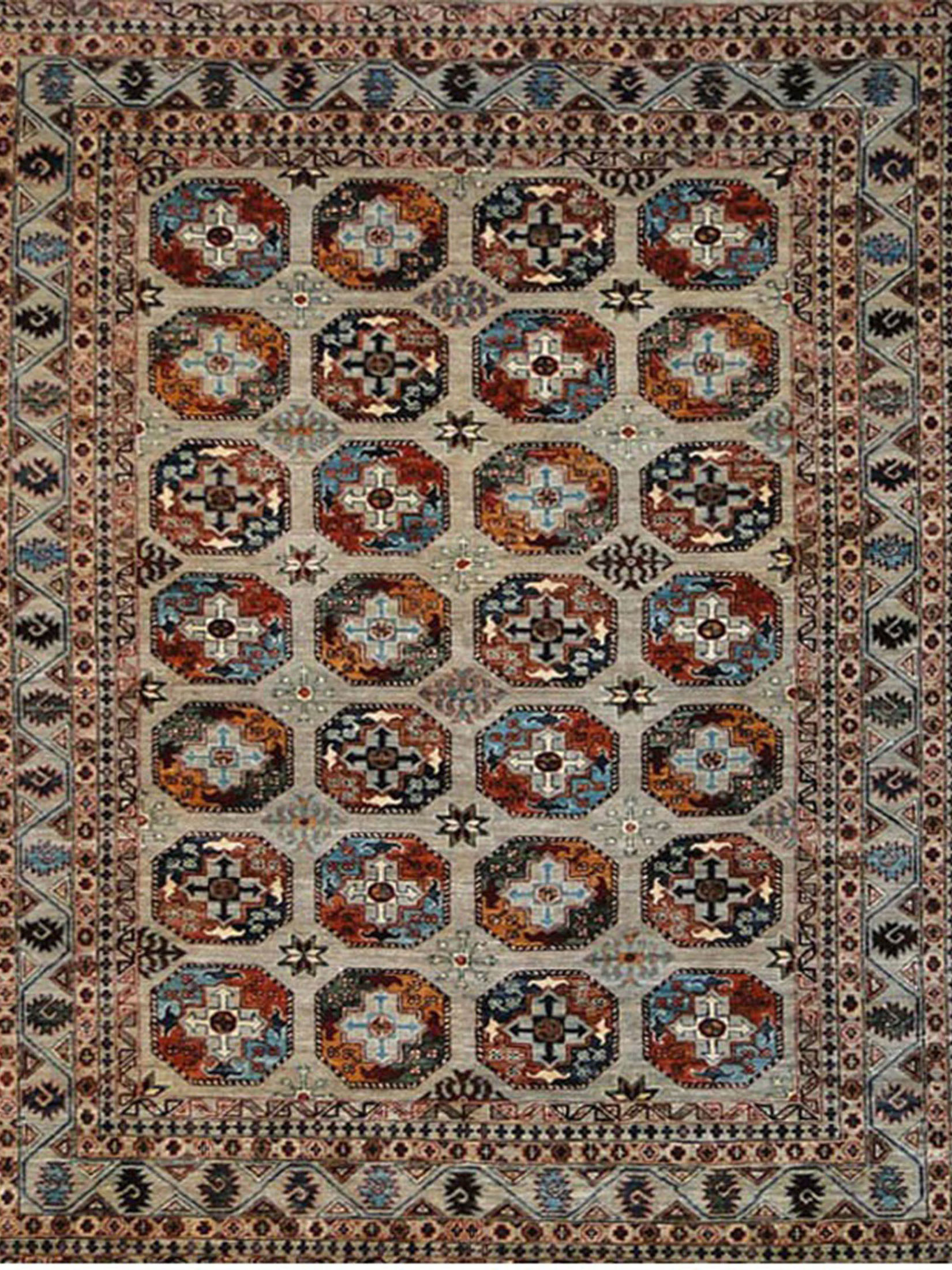Buchara Ghazni ca. 172 x 245 cm, Unikat / Einzelstück