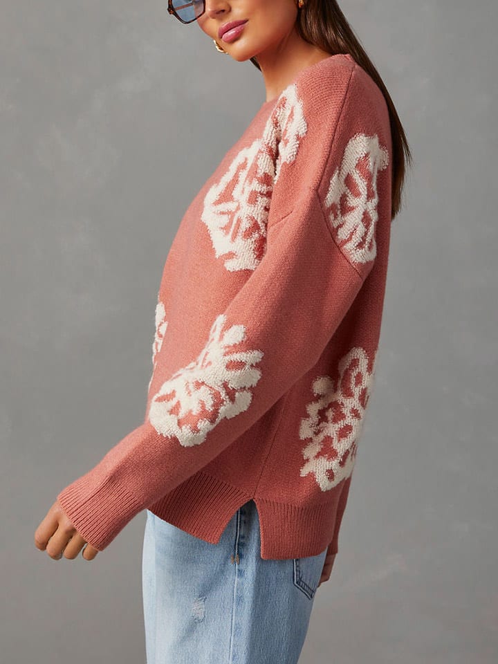 Milan Kiss Pullover in Rosa günstig kaufen