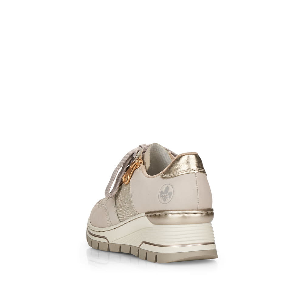 Rieker Damen Sneaker Low beige