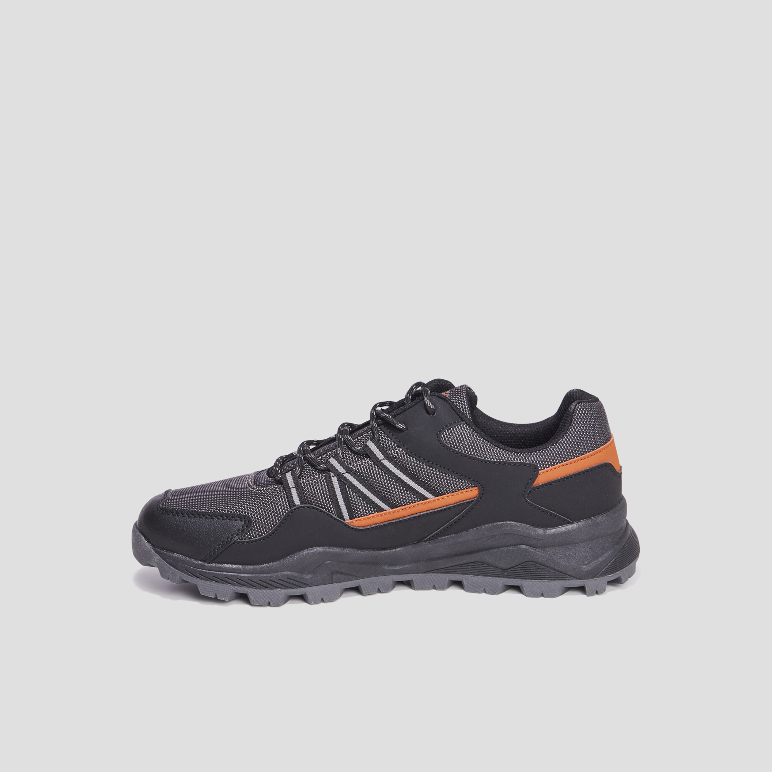Baskets running Trappeur Ramon noir homme | La Halle