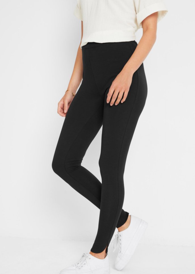 Leggings aus Bio-Baumwolle mit Bequembund