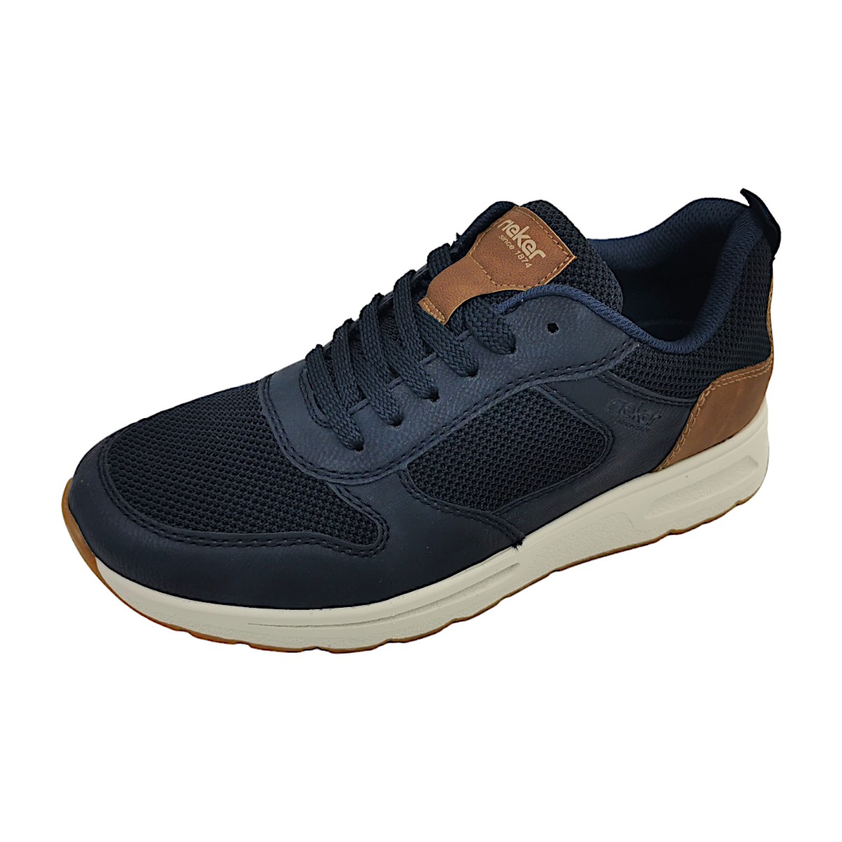 Rieker Almada/Knittech20/Auxerre B0700-14 Blau 14 Lake/ Pazifik/ Mandel