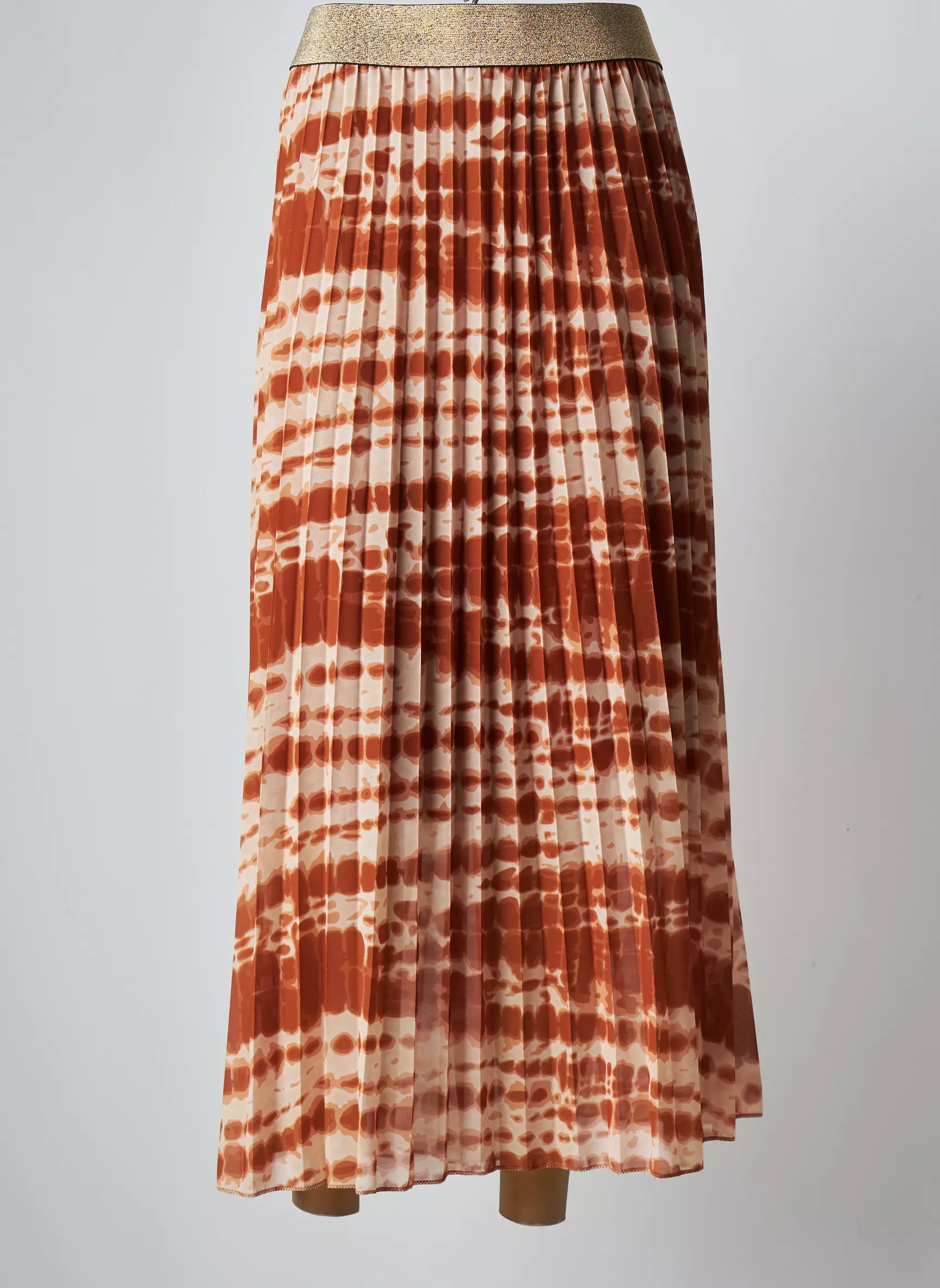 C Melodie Jupes Mi Longues Femme couleur marron