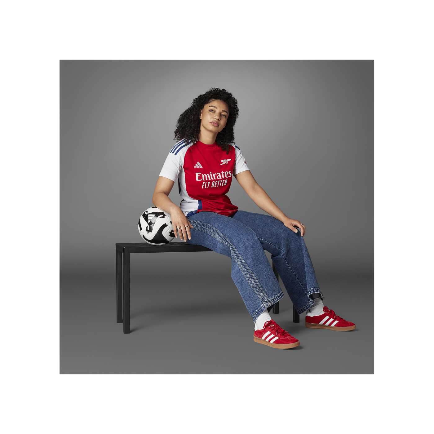 adidas FC Arsenal London Trikot Home 2024/2025 Damen Rot