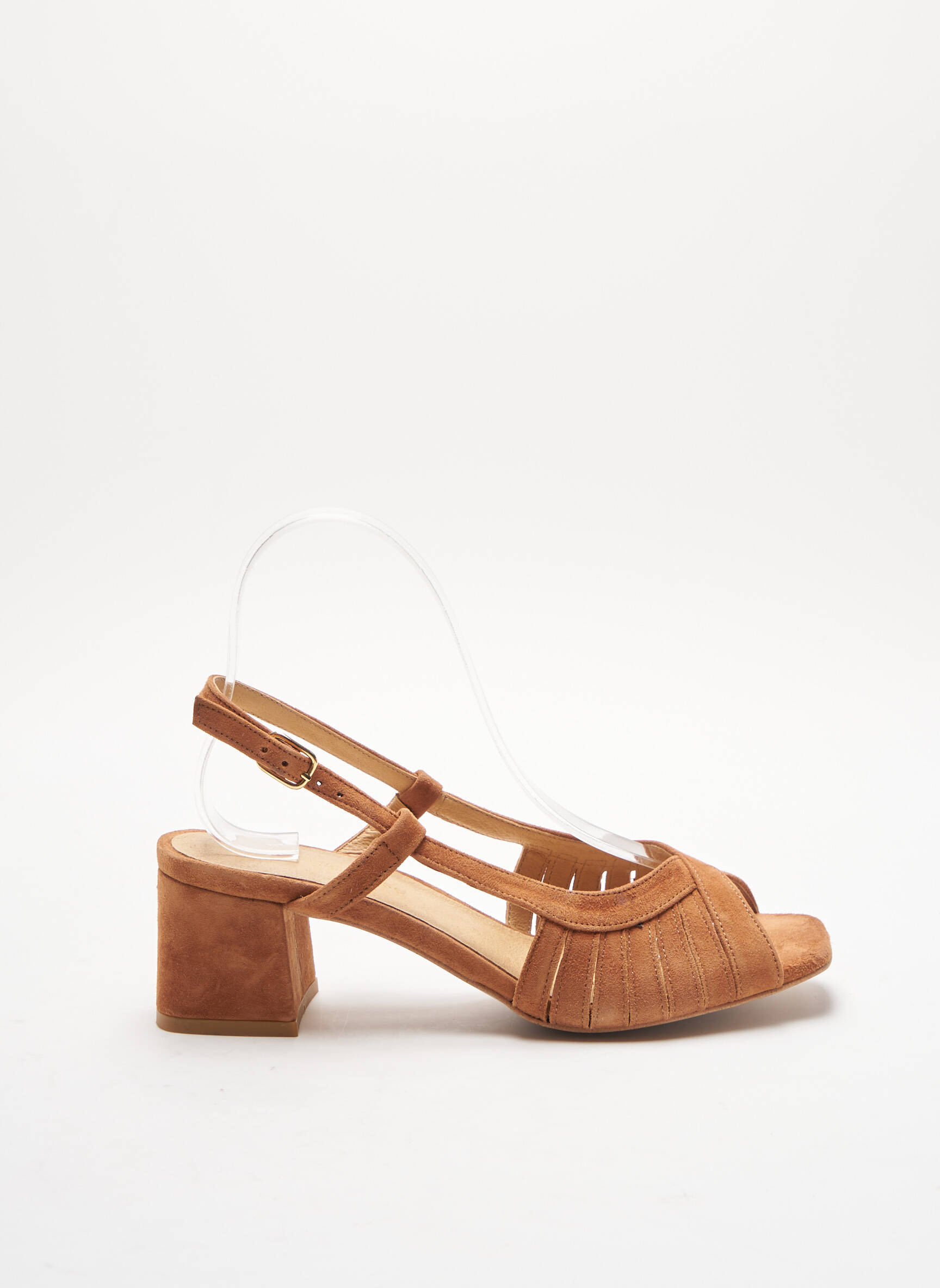 Georgia Rose Sandales Nu Pieds Femme couleur marron