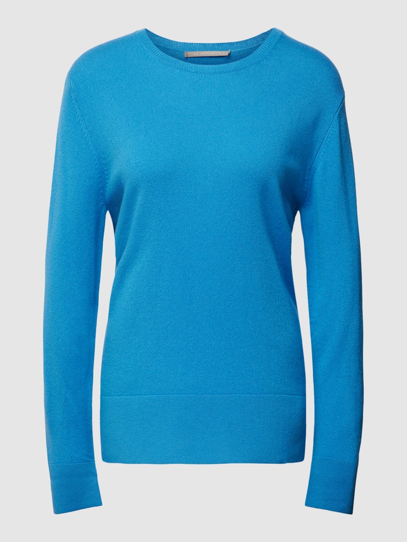 Strickpullover aus Kaschmir in blau