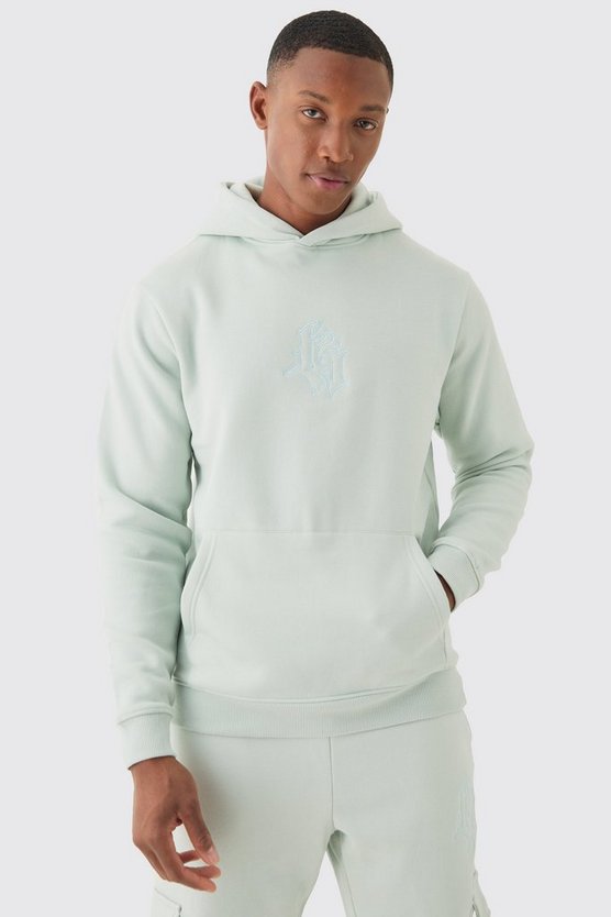 Bestickter Slim-Fit Cargo-Trainingsanzug