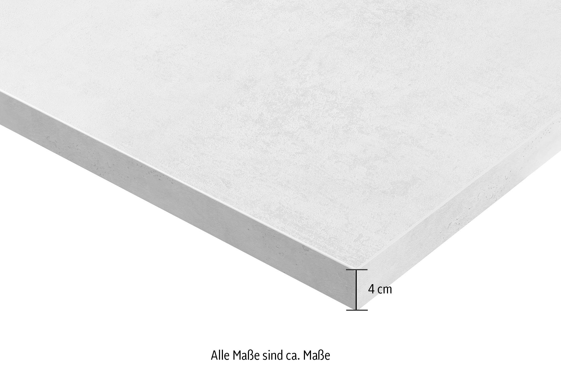 Express Küchen Arbeitsplatte Trea, in verschiedenen Längen, 600 mm tief, 40 mm stark