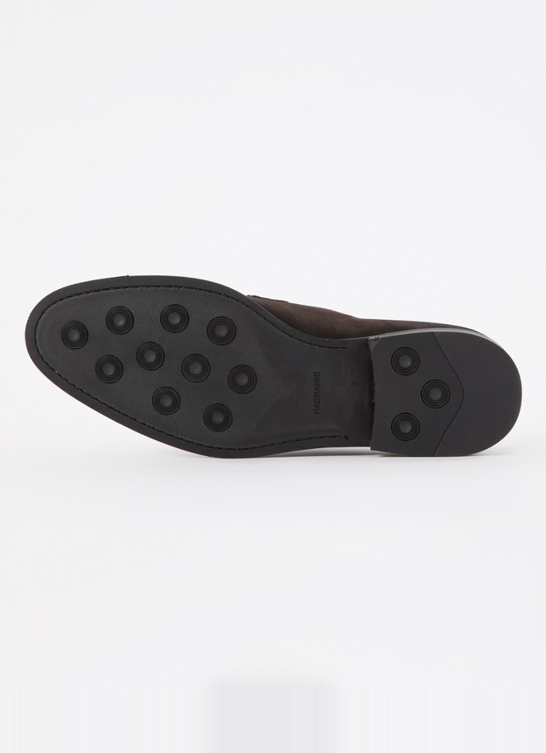 Magnanni Suede Buckle Shoe