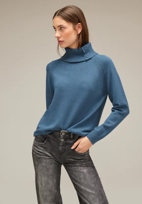 Street One Pullover mit Rollkragen