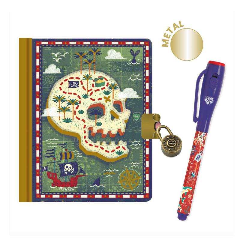 Petit carnet secret Steve Feutre magique Djeco