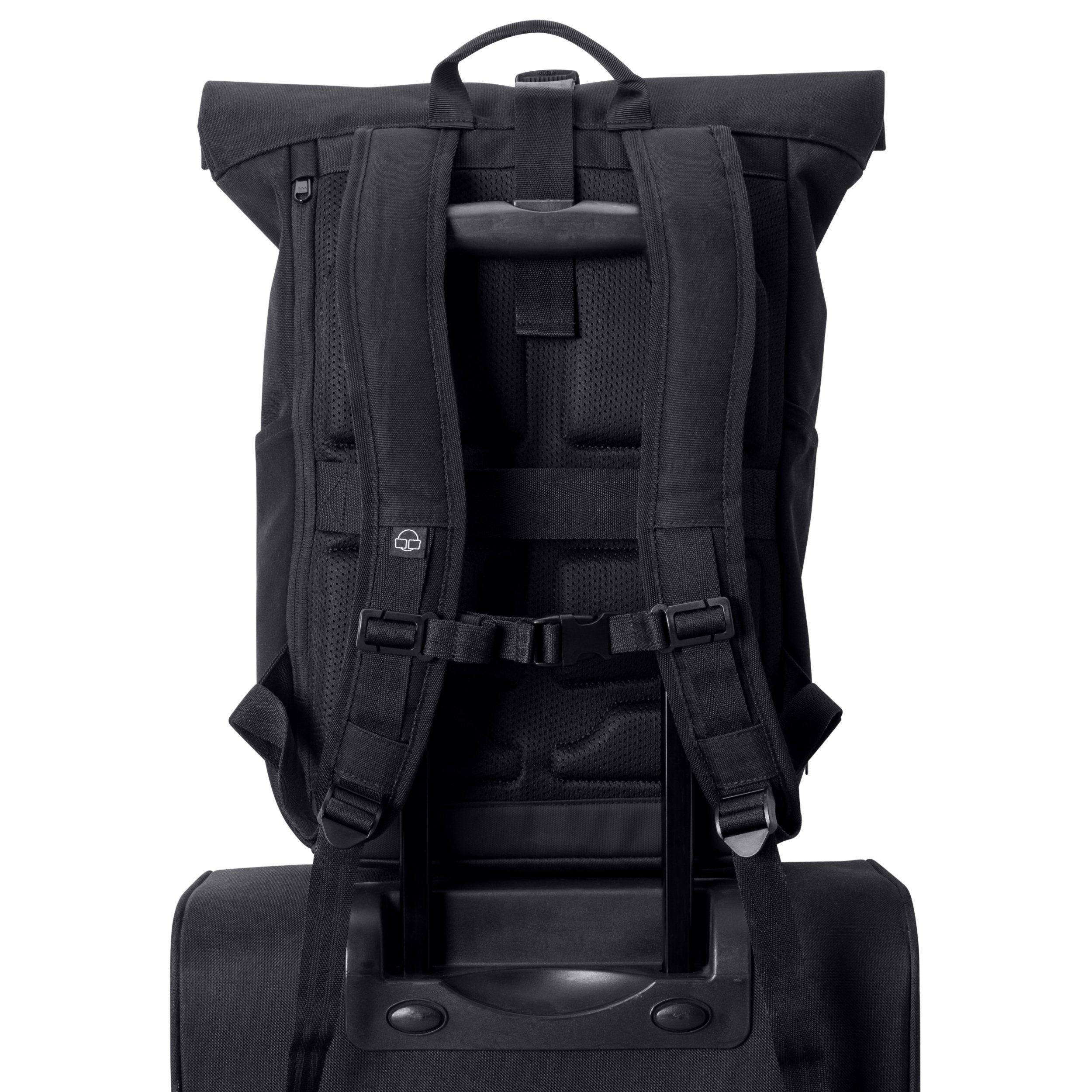 Johnny Urban Cityrucksack Allen Medium, Rolltop Damen Herren, Laptop Fach, Wasserabweisend