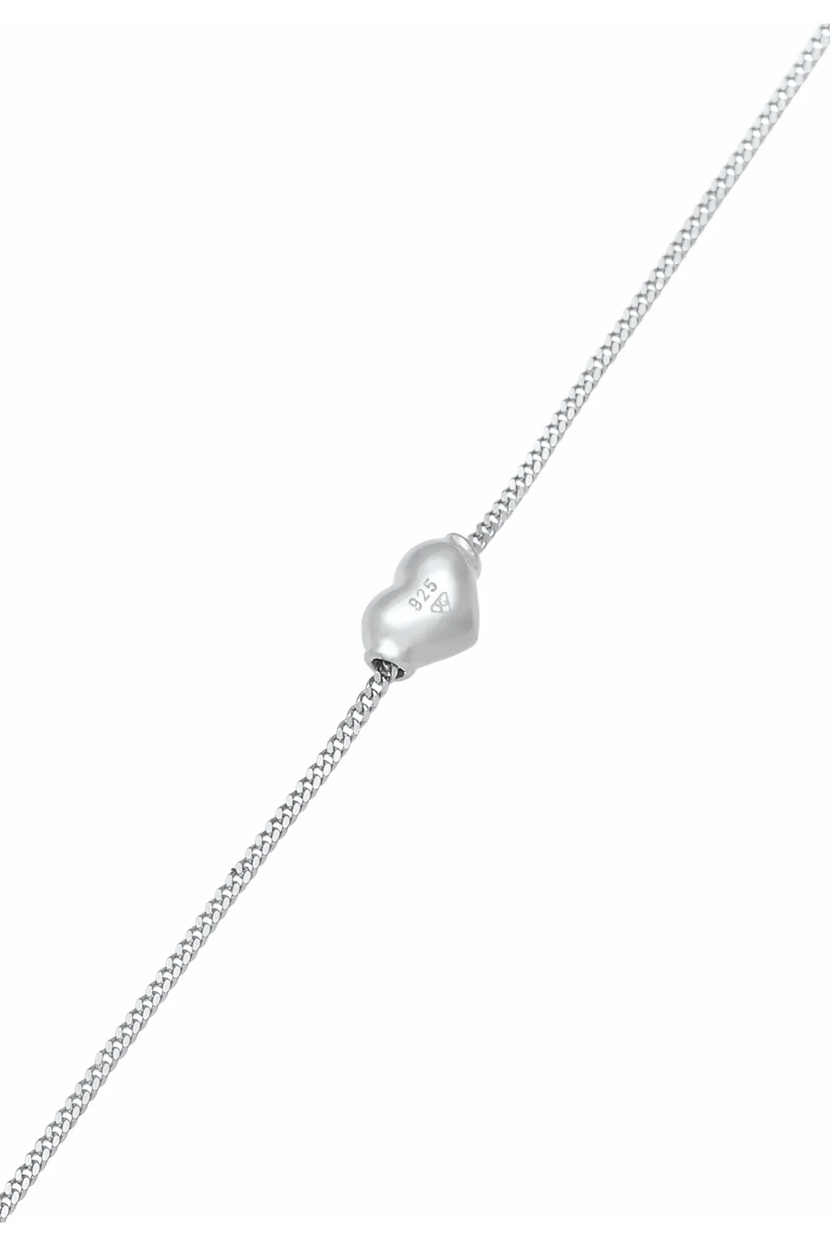 ELLI  Fußschmuck Kinder Herz Liebe Hübsch 925 Silber