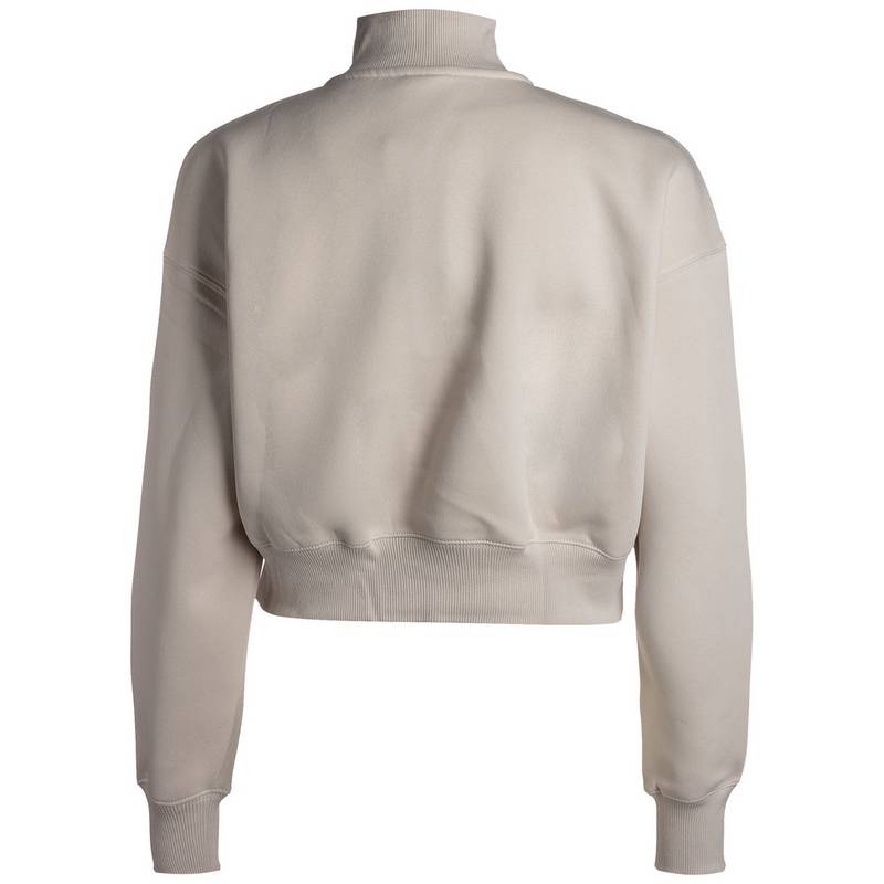 Nike Phoenix Oversized Fleece Crop Sweatshirt Damen