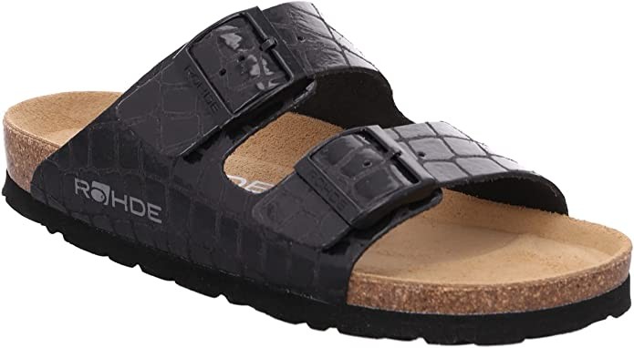 ROHDE Komfort Sandalen schwarz
