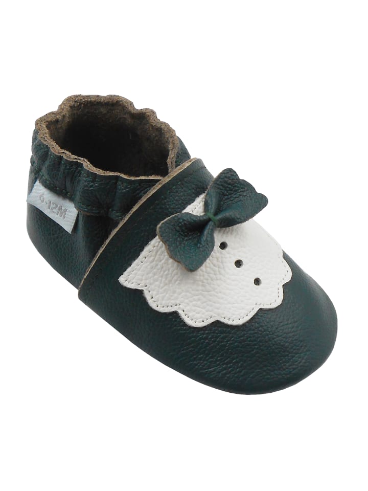 Yalion Baby Leder-Krabbelschuhe 