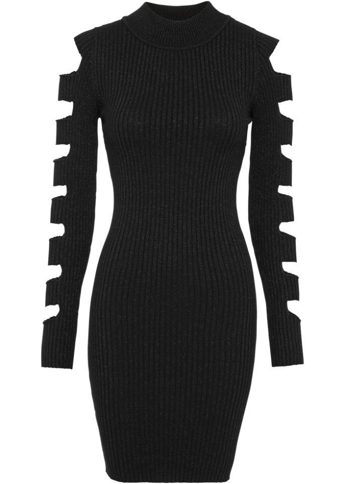 Strickkleid mit Glitzer