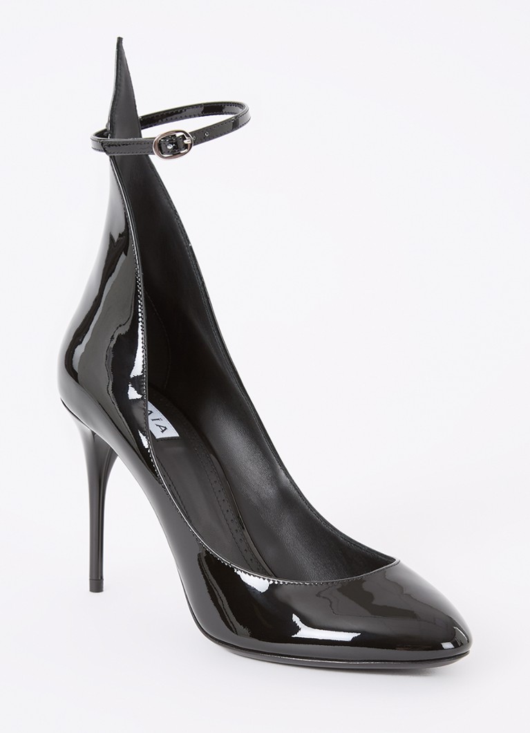 Alaïa Pump -korkokengät lampaannahkaa lakatulla viimeistelyllä