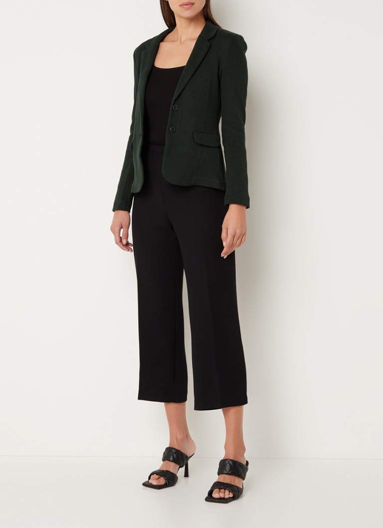 Whistles  Grofgebreide blazer met klepzakken