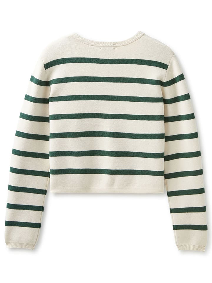 Scotch & Soda Cardigan in Creme/ Grün günstig kaufen