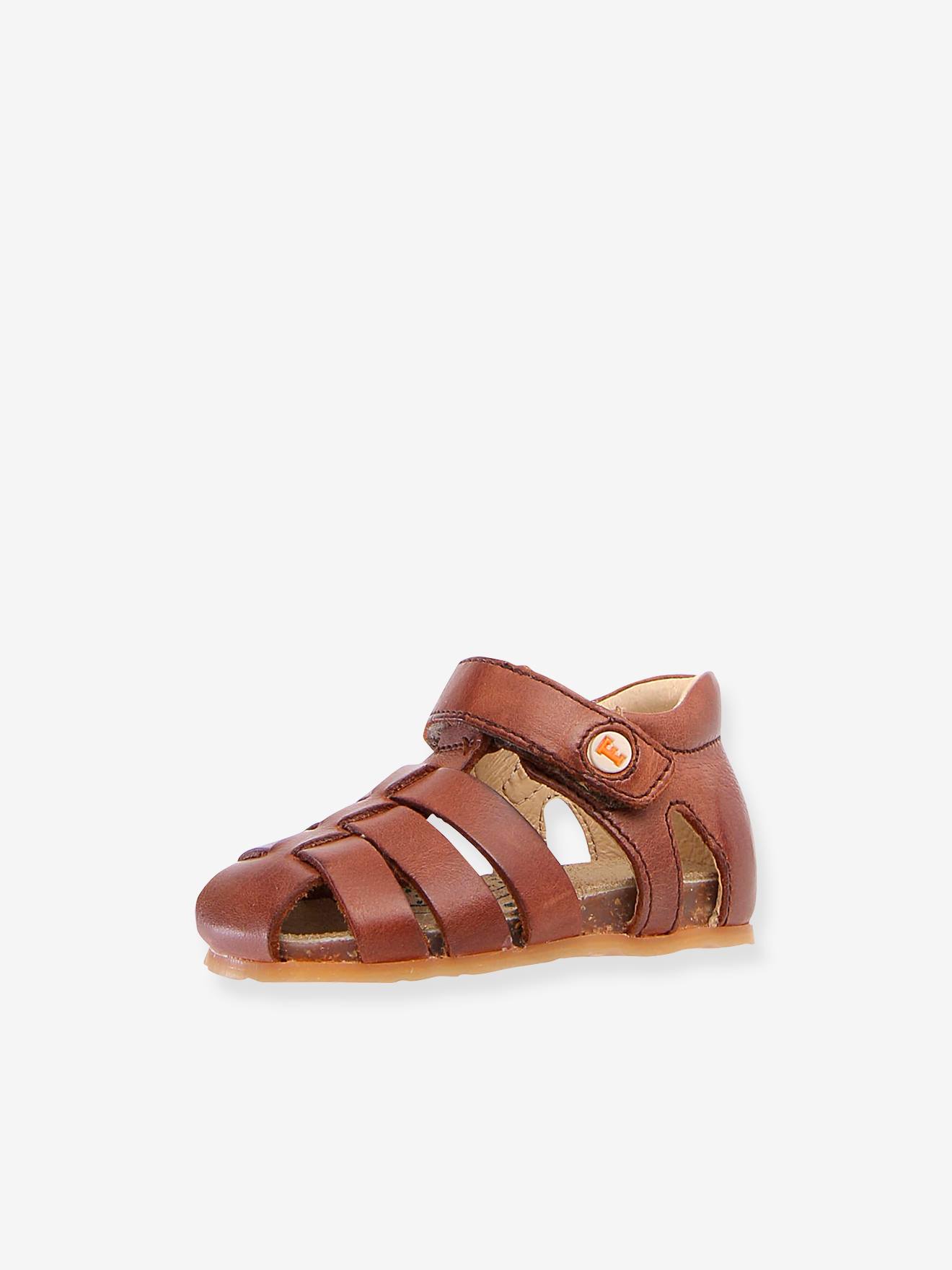 Naturino Baby Lauflern-Sandalen FALCOTTO ALBY NATURINO - dunkelbraun