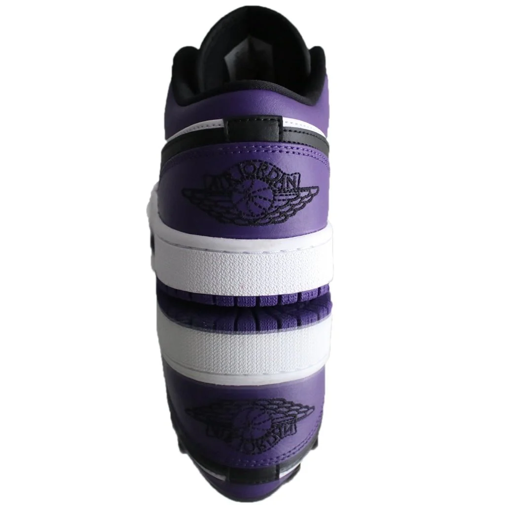 Jordan 1 Low Court Purple White