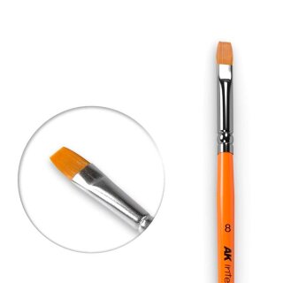 AK Synthetic Brush - Flat (8)