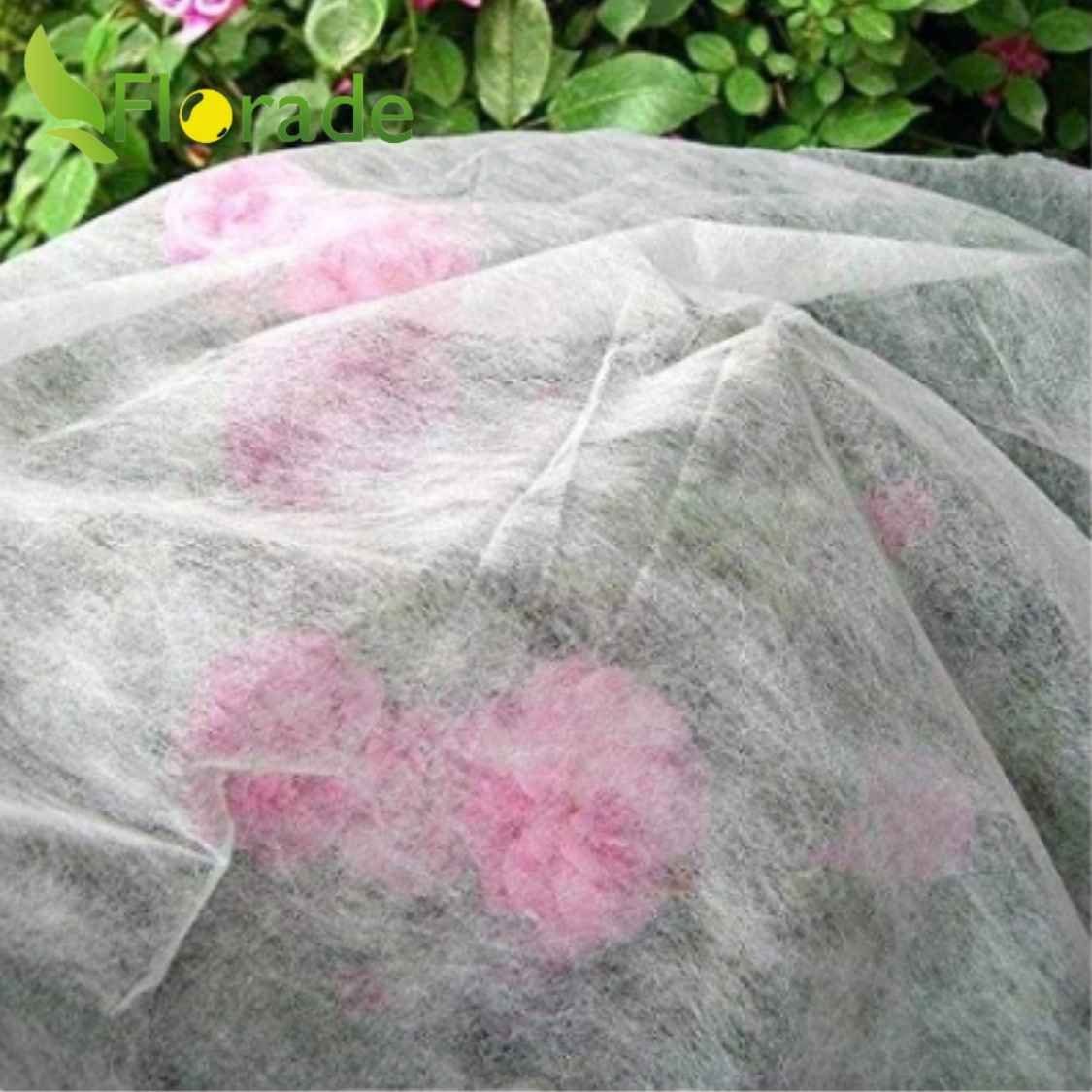 Florade Winterschutzvlies Wintervlies - Thermovlies - Winter Pflanzenschutz - Frostschutz, 19g/m² - 1,6m x 1m