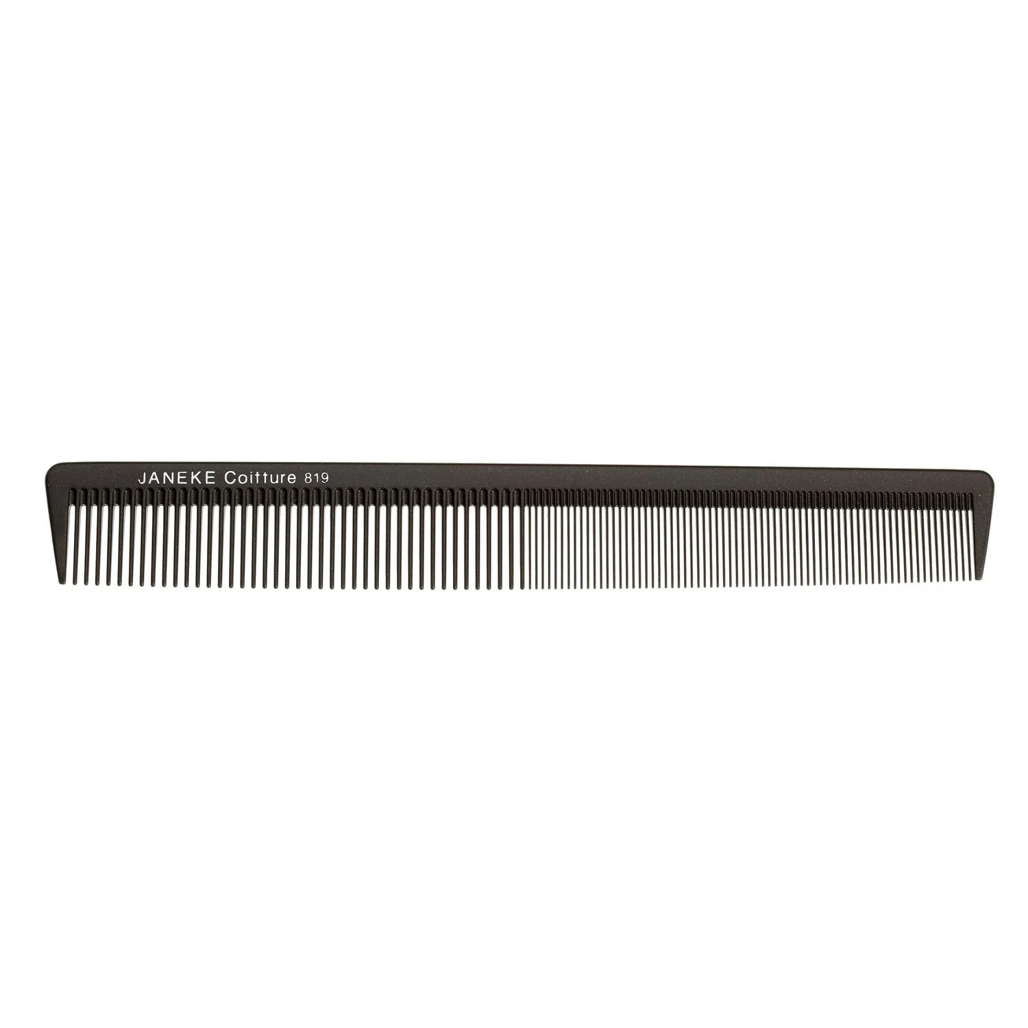 Kamme og børster Sort 21,5 mm Fin-Sparse Bølget Kam - Kamme