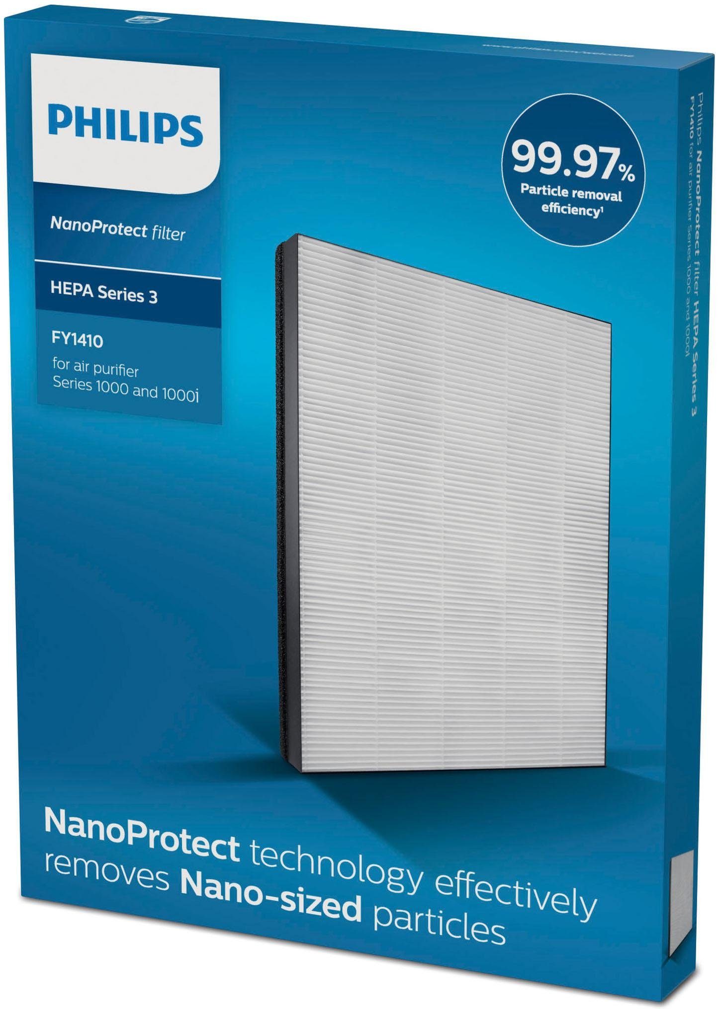 Philips NanoProtect Filter FY1410/30, Zubehör für Luftreiniger der Serie 1000(i)