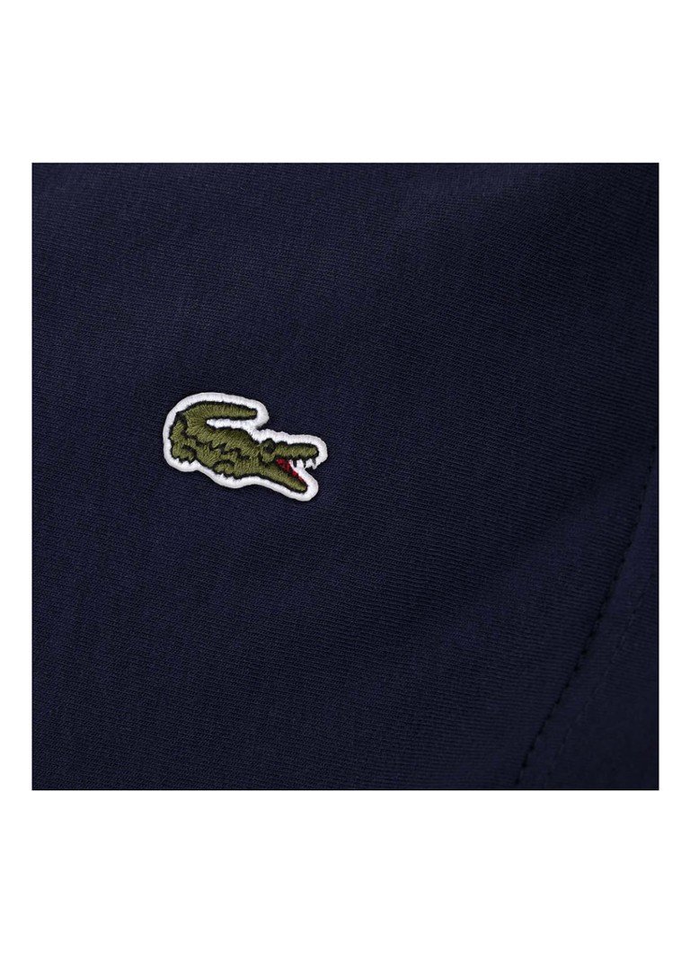 Poszewka na poduszkę Lacoste z bawełny organicznej w kolorze granatowym