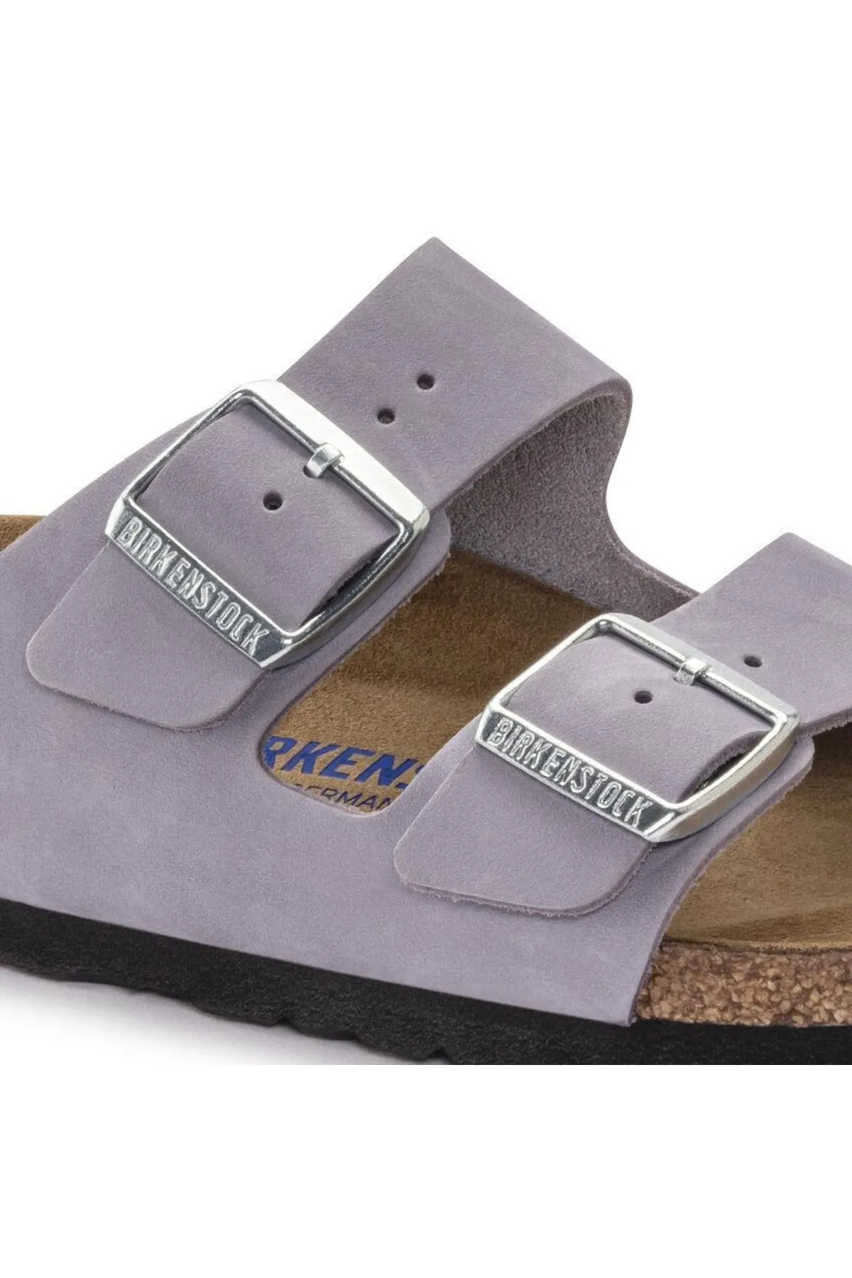 Birkenstock  Pantolette - Lila - Flacher Absatz