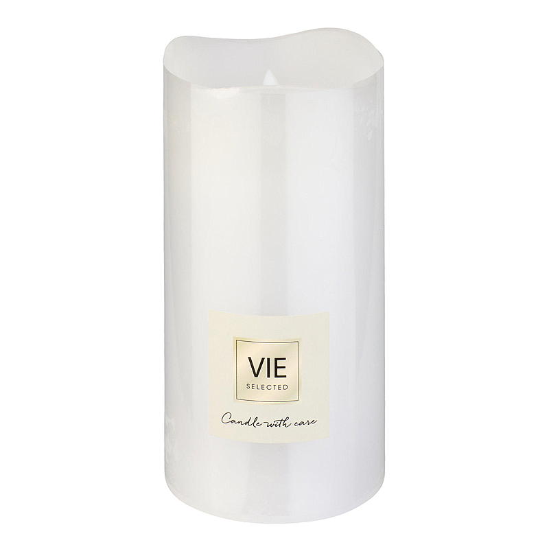 Vie Selected Kubbelys 15 cm ø 7,6x15 cm LED hvit bølge top