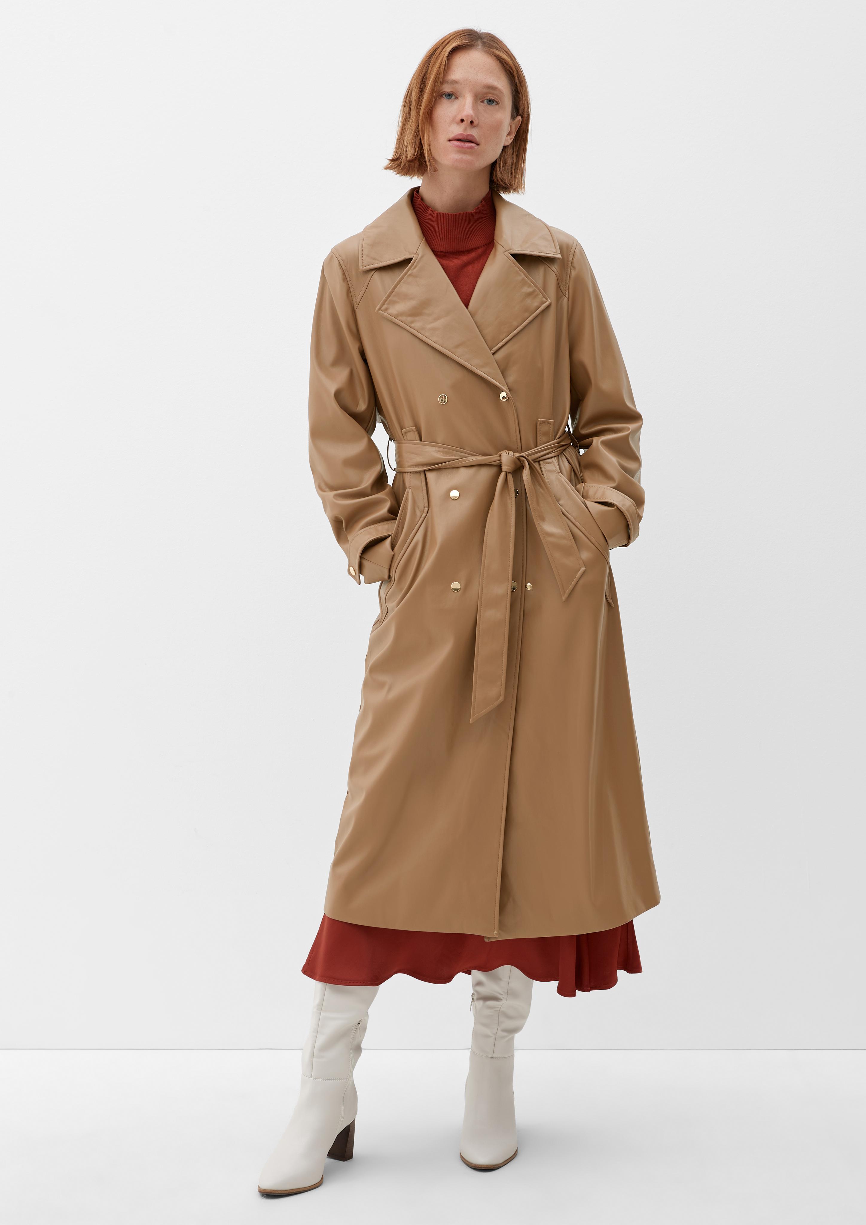 Mantel aus Kunstleder  2121591-8612