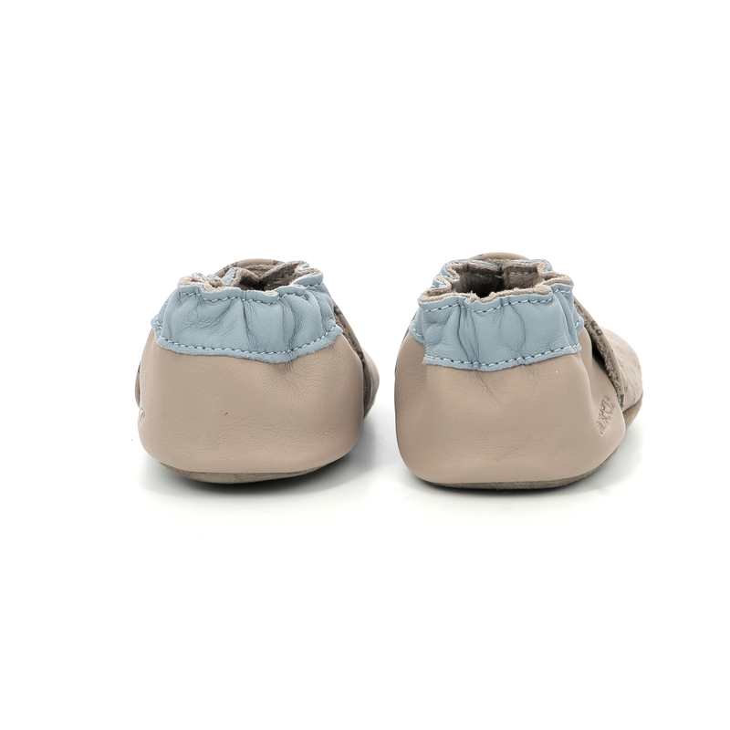Chaussons cuir tannage vegetal Music Mood