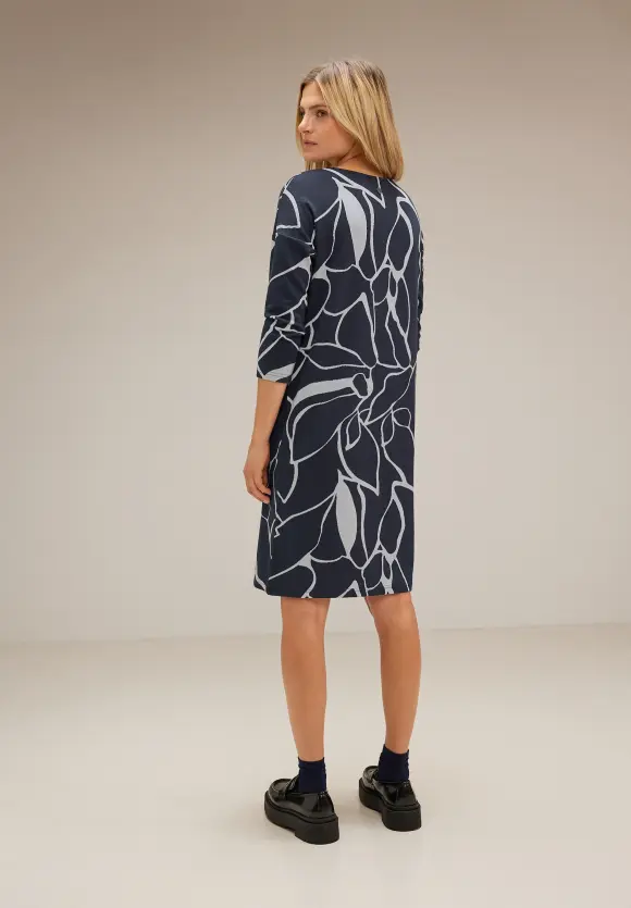 Street One Jacquard Shirtkleid