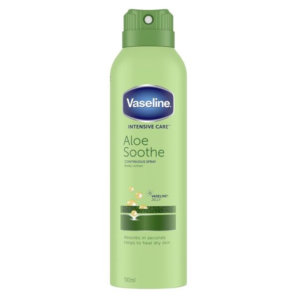 Vaseline Aloe Soothe testápoló spray 190ml