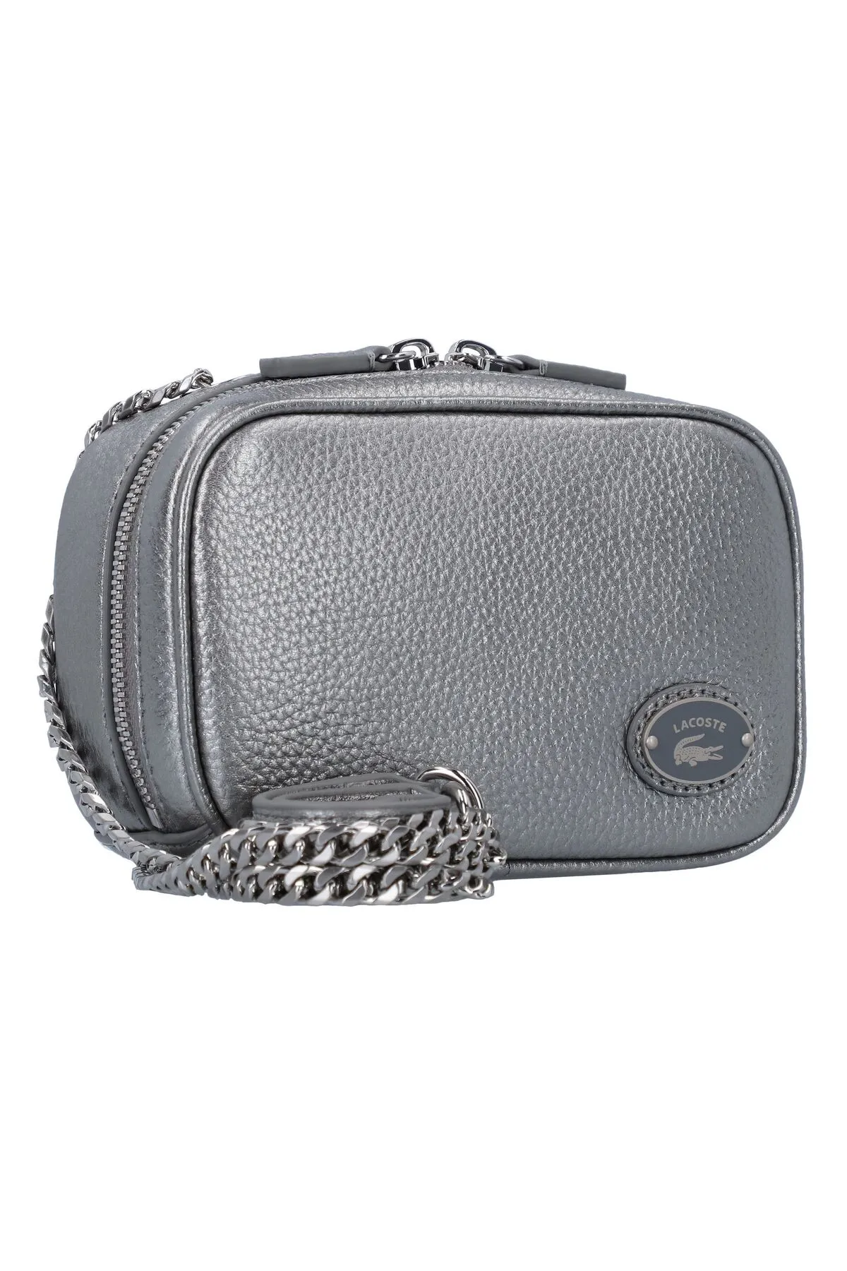 Lacoste  Origin Croc Umhängetasche Leder 16 cm
