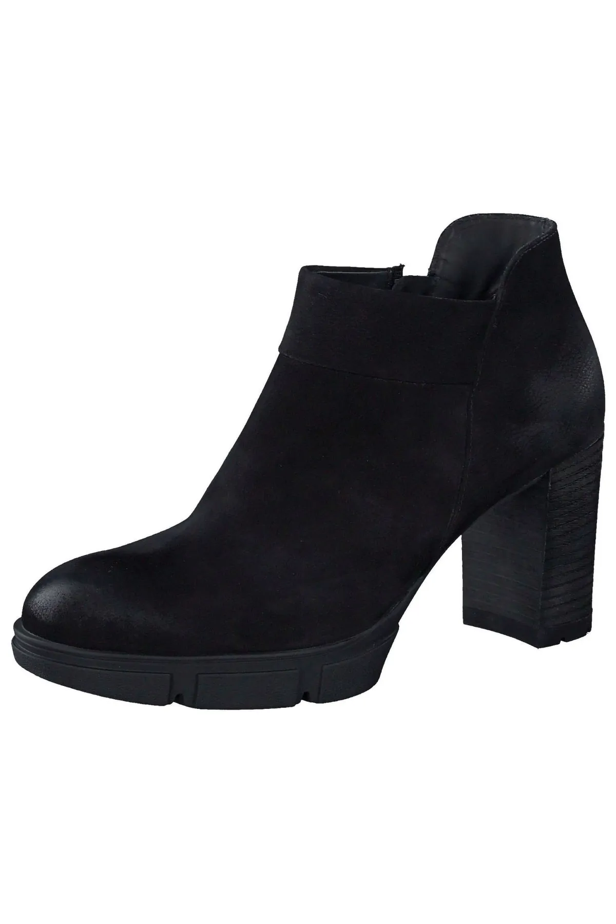 Paul Green  Stiefelette - Schwarz - Blockabsatz