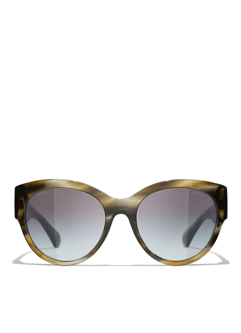Ochelari de soare rotunzi Chanel