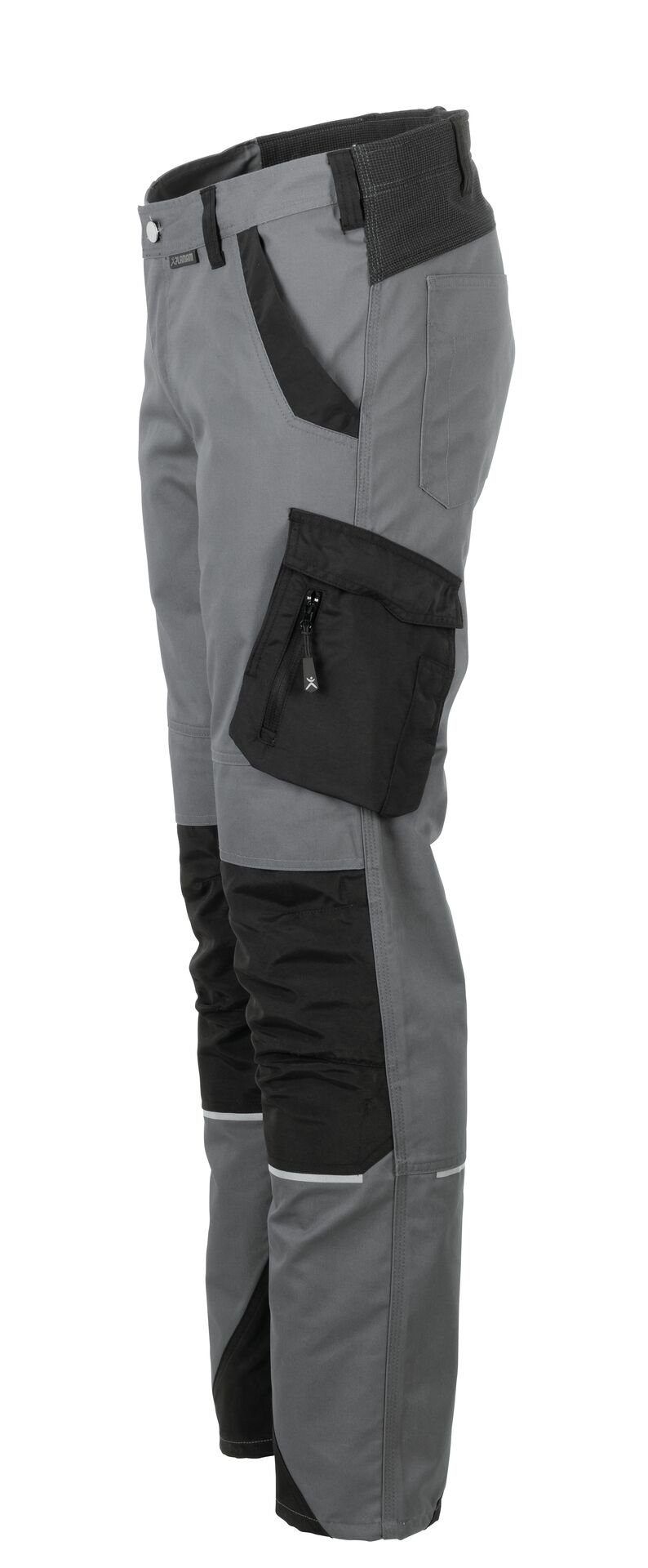 Planam Arbeitshose Herren Bundhose Norit schiefer/schwarz Größe 48 (1-tlg)