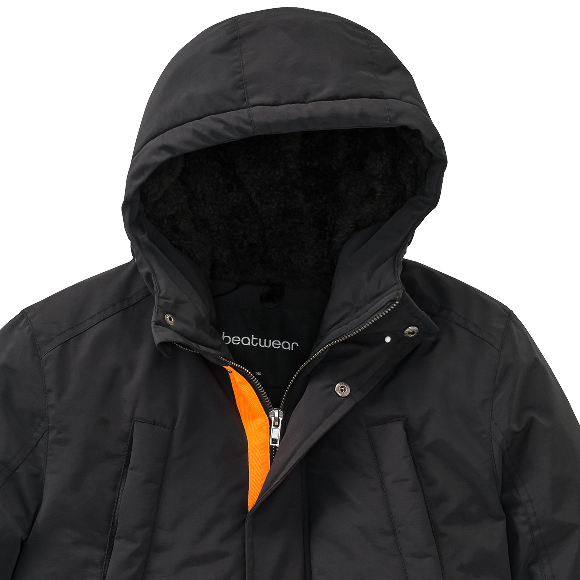 Jungen Jacke mit Teddyplüsch