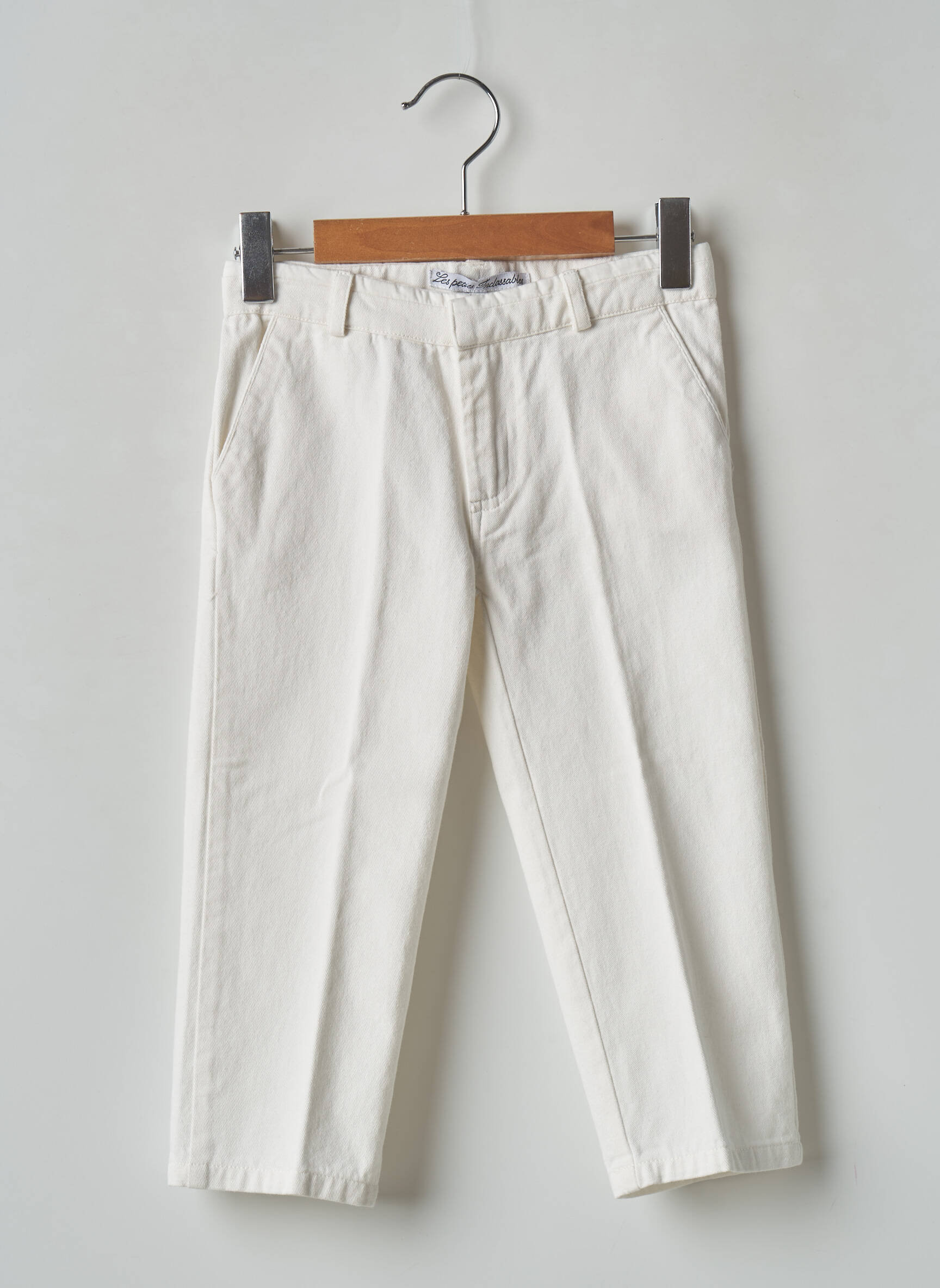 Les Petits Inclassables Pantalons Slim Enfant couleur beige