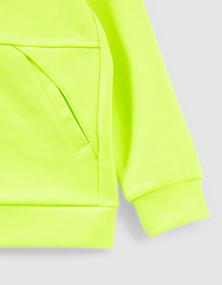Cardigan vert fluo garçon