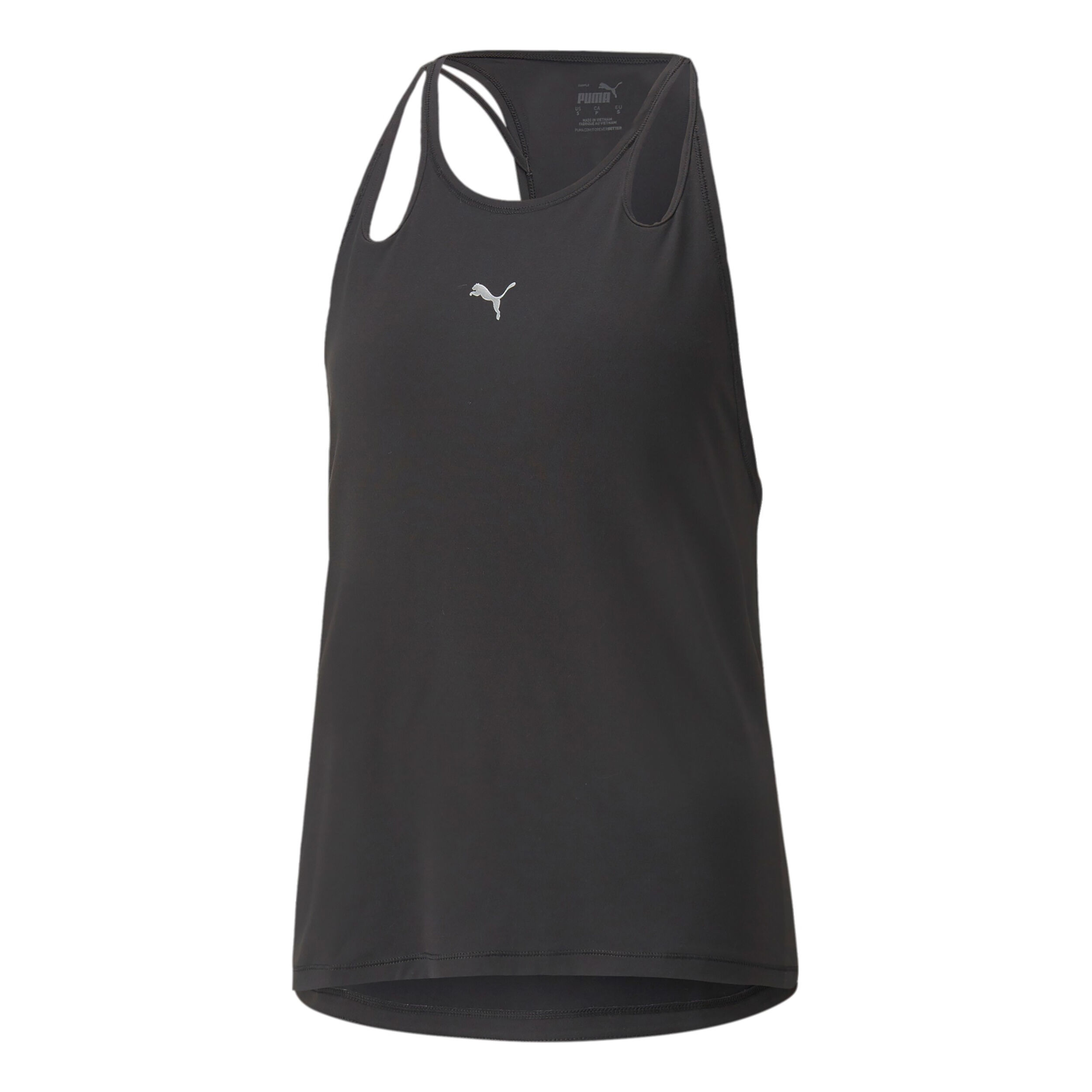 Run Cloudspun Tank-Top Damen - Schwarz