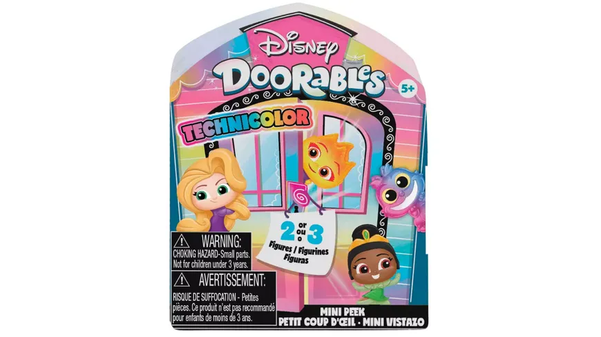 Just Play -  Doorables - Mini Peek Technicolor Takeover