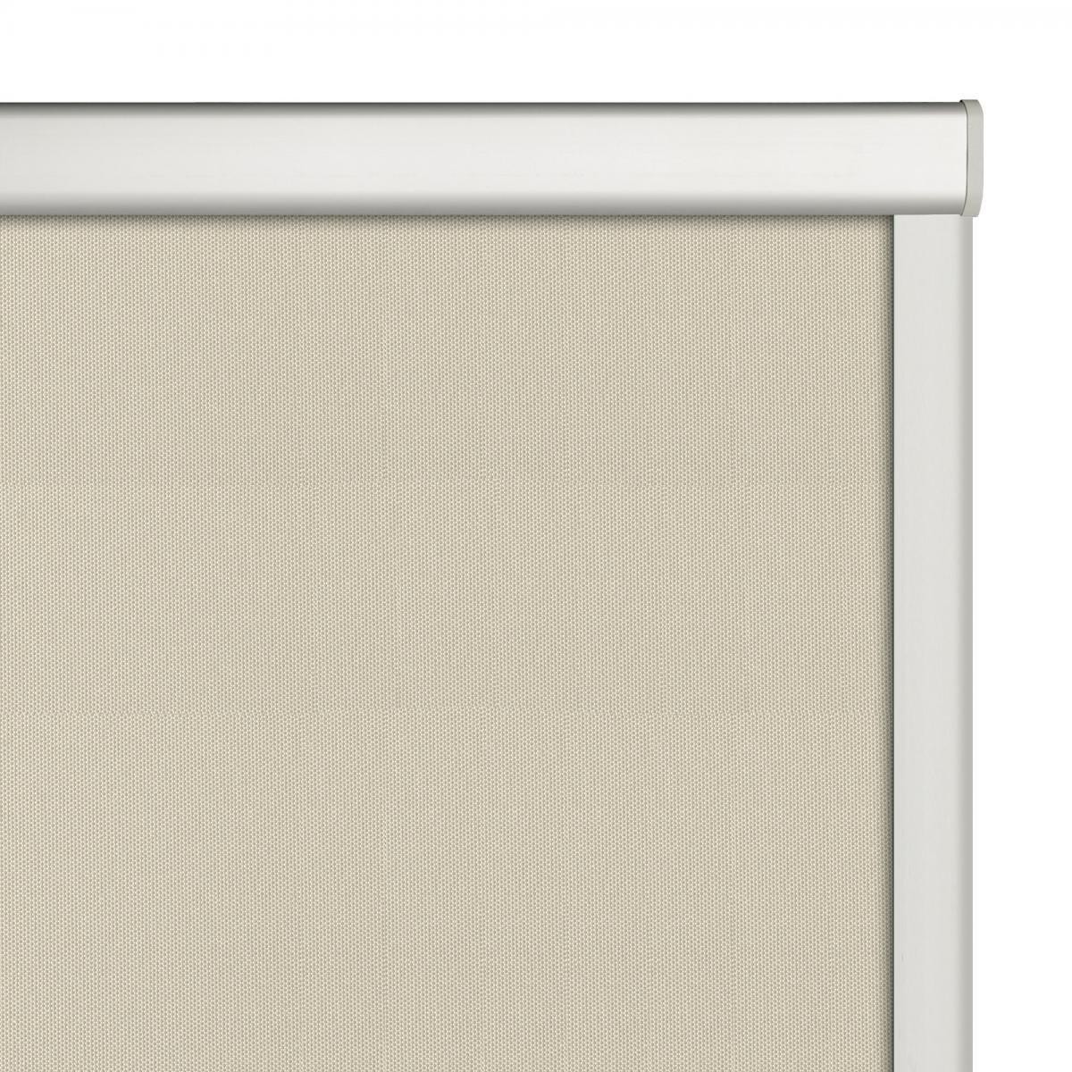 Bella Casa Dachfensterrollo Verdunklung, 94 x 61,3 cm (Höhe x Breite), beige/silber